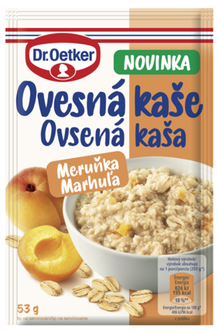 Dr. Oetker Ovesná kaše Meruňka