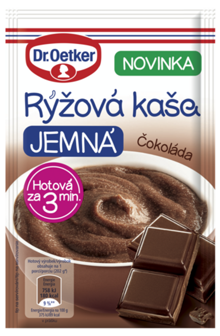 Dr. Oetker Rýžová kaše JEMNÁ Čokoláda