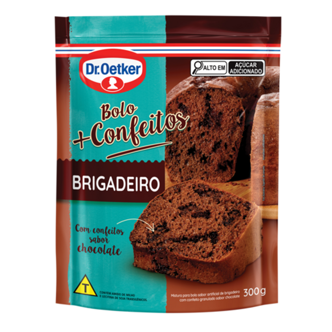Dr. Oetker Bolo +Confeitos Brigadeiro