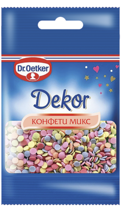 Dr. Oetker Захарни конфети