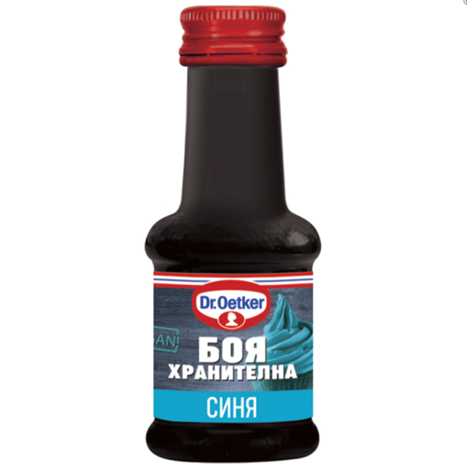 Dr. Oetker Синя хранителна боя (течна)