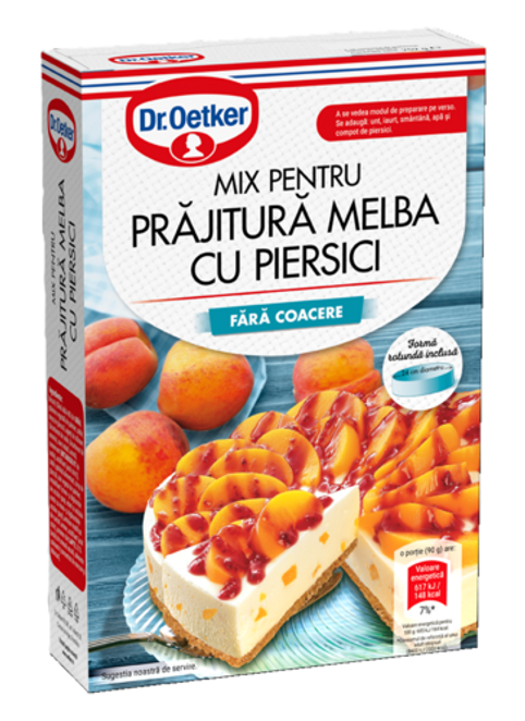 Dr. Oetker Melba cu piersici