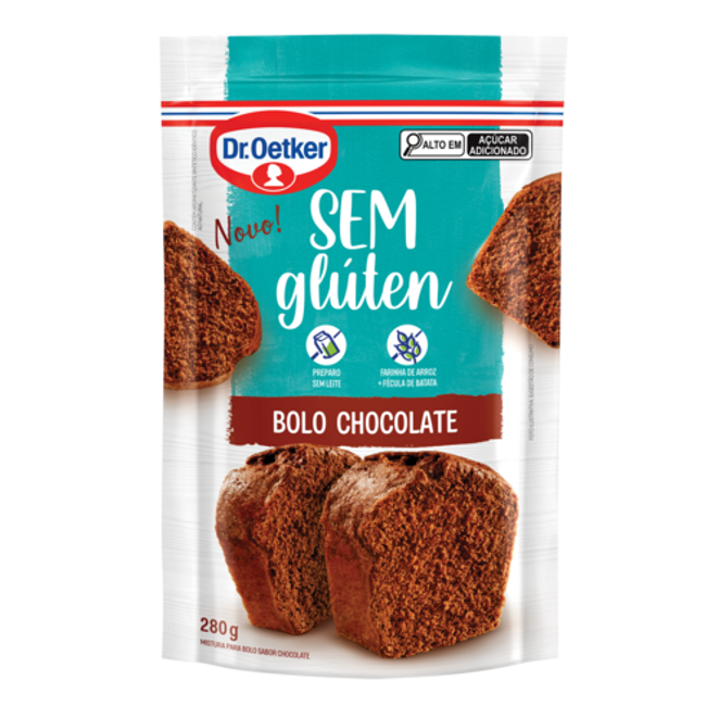 Dr. Oetker Bolo de Chocolate Sem Glúten