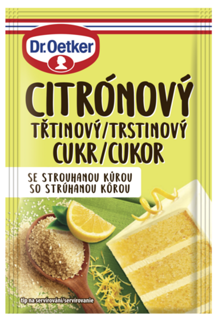 Dr. Oetker Citrónový trstinový cukor