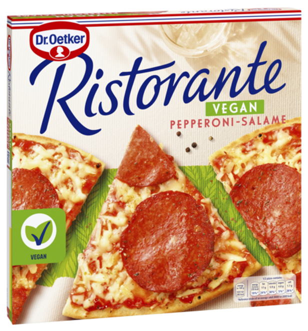 Dr. Oetker Dr. Oetker Ristorante Pizza Vegan Pepperoni-Salame