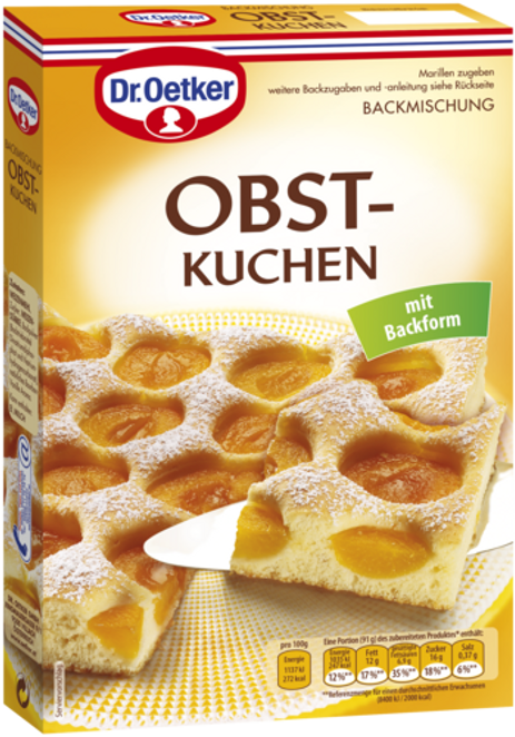 Dr. Oetker Obstkuchen