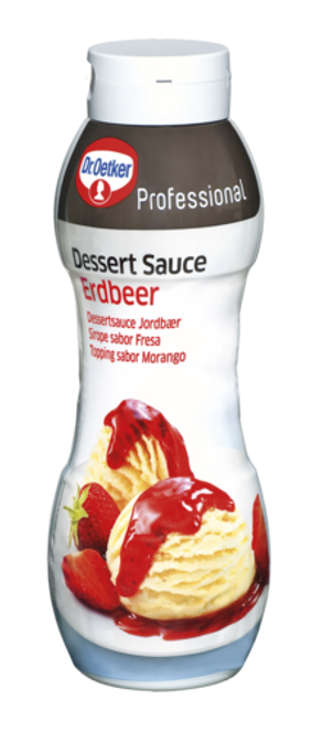 Dessert Sauce Erdbeer 1 kg - Desserts