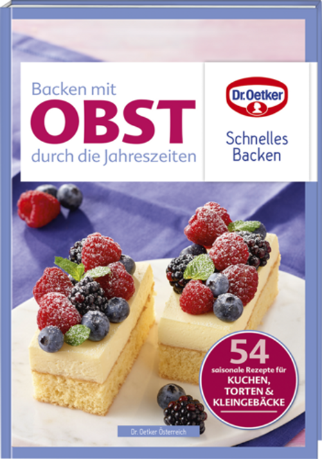Dr. Oetker Schnelles Backen "Backen mit Obst"