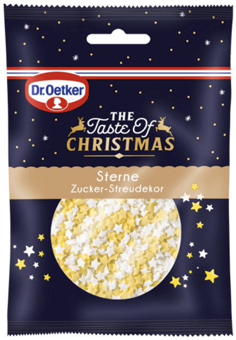 Dr. Oetker Dekor Sterne 30g