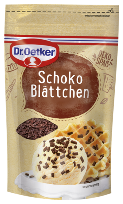 Dr. Oetker Schoko Blättchen