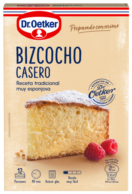 Dr. Oetker Bizcocho casero