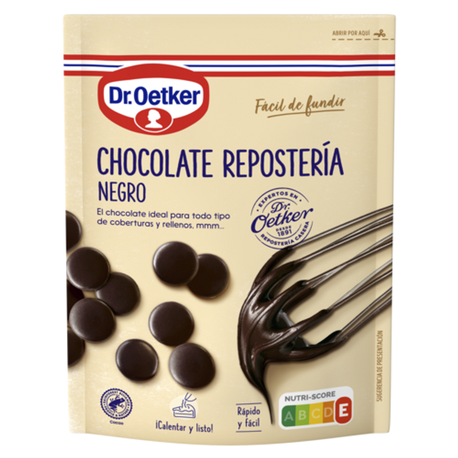 Dr. Oetker Chocolate negro de Repostería