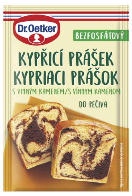 Dr. Oetker Kypřicí prášek s vinným kamenem