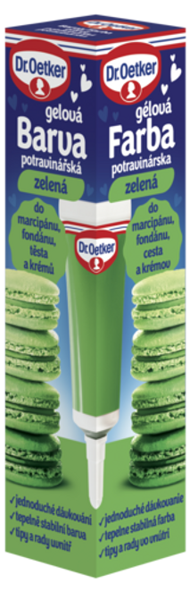 Dr. Oetker Barva gelová zelená