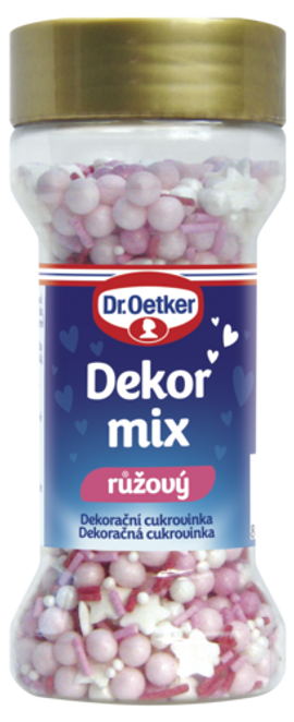 Dr. Oetker Dekor mix růžový