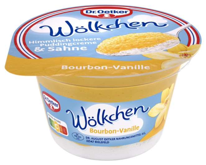 Dr. Oetker Wölkchen Bourbon-Vanille