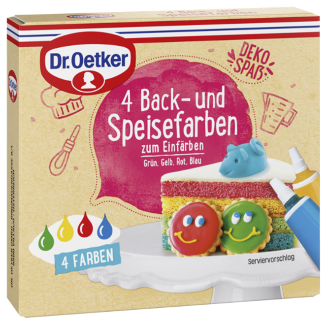 Dr. Oetker Back- und Speisefarben