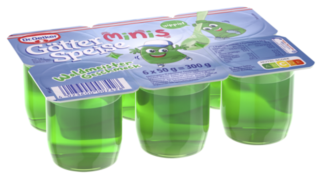 Dr. Oetker Götterspeise minis Waldmeister-Geschmack