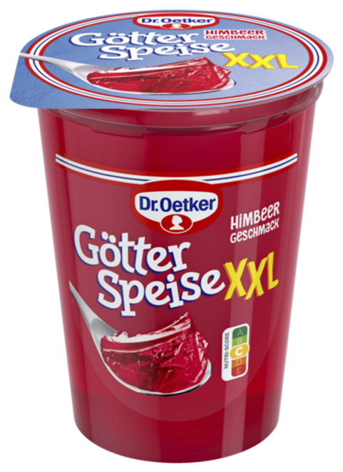 Dr. Oetker Götterspeise XXL Himbeer-Geschmack