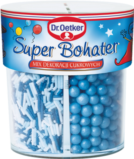 Dr. Oetker Pabarstukų rinkinys „Super herojus" 76 g