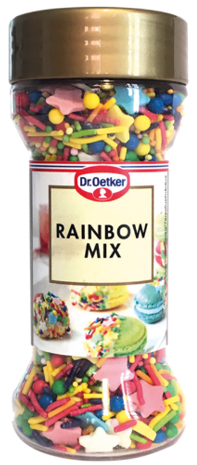 Dr. Oetker Rainbow mix –koristerakeet 50 g