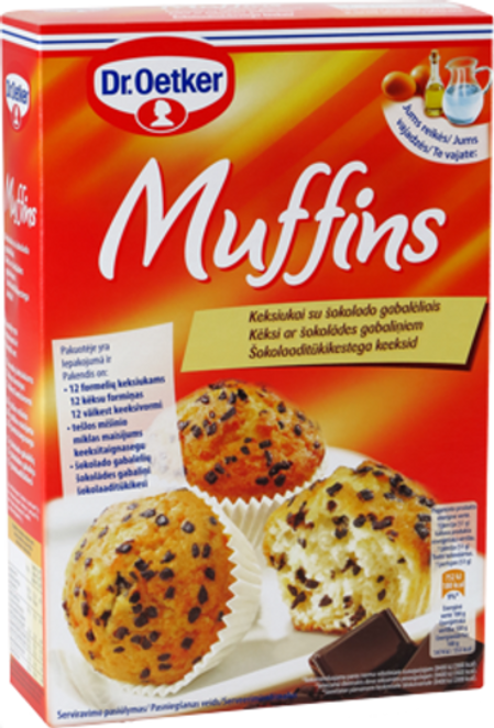 Dr. Oetker Keksiukai su šokolado gabalėliais