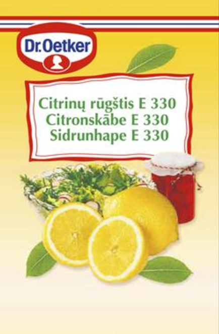 Dr. Oetker Citronskābe (20 g)