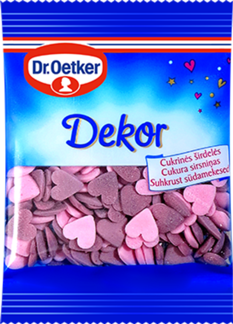 Dr. Oetker Cukura sirsniņas (10 g)