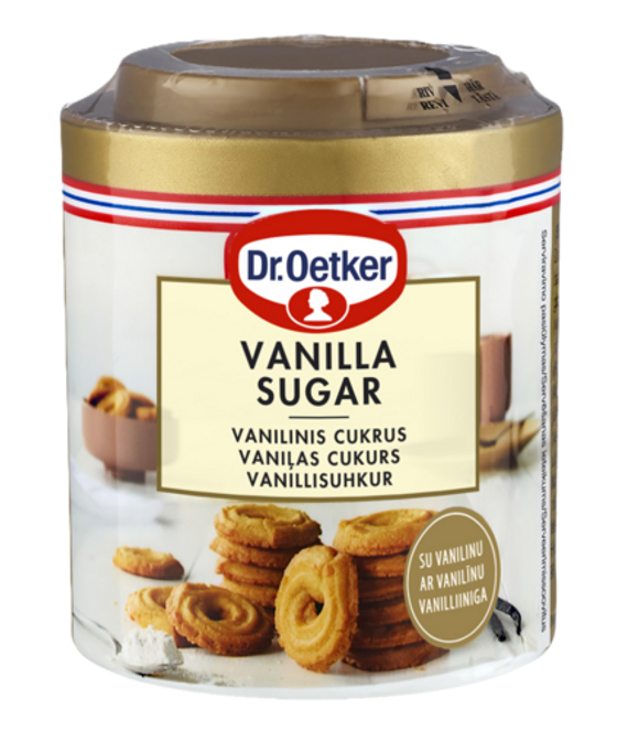Dr. Oetker Vaniļas cukurs ar vanilīnu 160 g