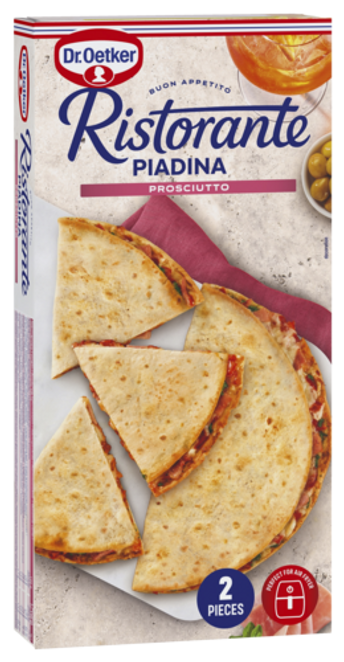 Dr. Oetker Ristorante Piadina Prosciutto 280g (2x140g)