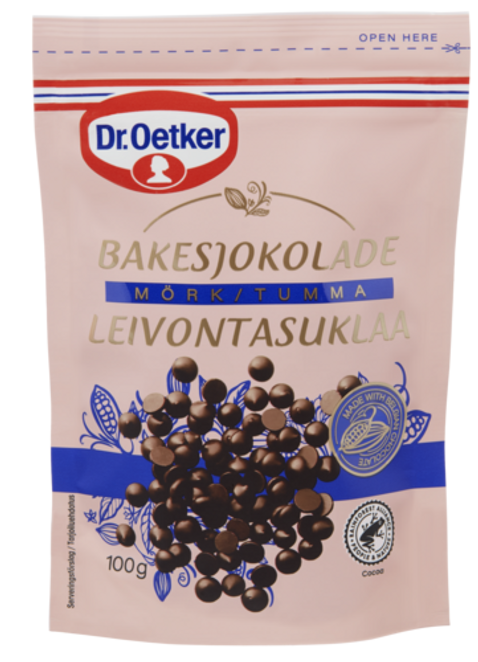 Dr. Oetker Mørk Bakesjokolade