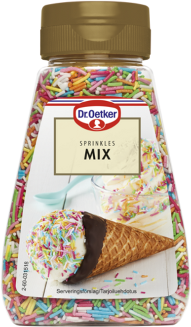 Dr. Oetker Blandat strössel 120 g