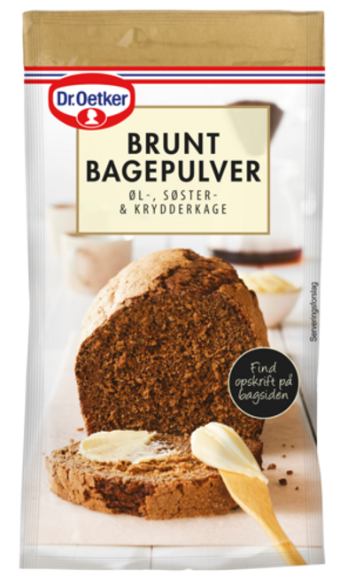 Dr. Oetker Brunt Bagepulver
