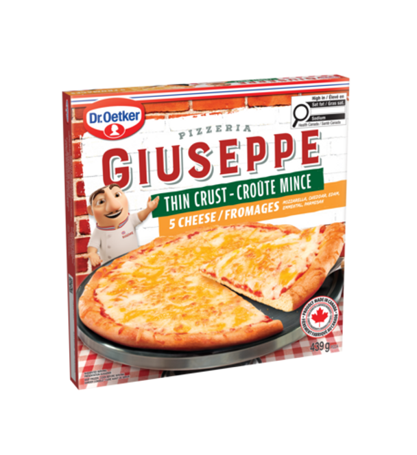 Dr. Oetker Giuseppe Croûte mince 5 Fromages