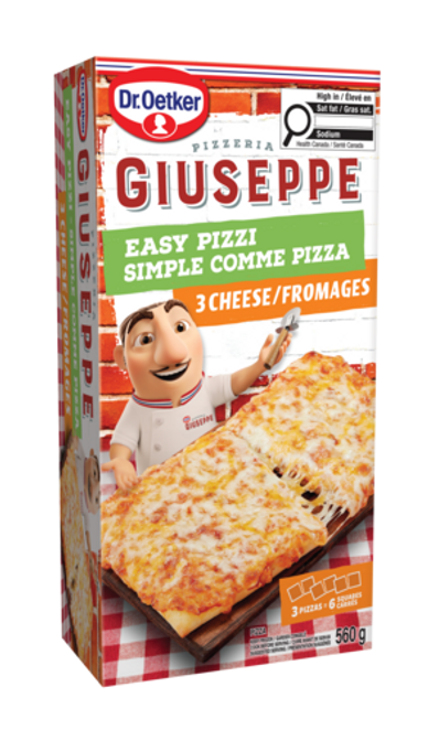 Dr. Oetker Giuseppe Pizzeria - simple comme pizza 3 fromages