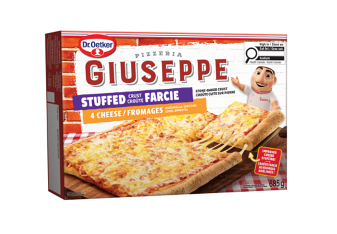 Dr. Oetker Giuseppe Stuffed Crust 4 Cheese