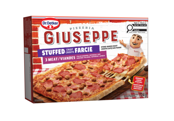 Dr. Oetker Giuseppe Stuffed Crust 3 Meat