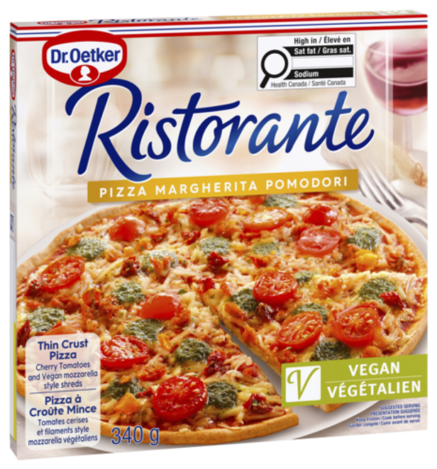 Dr. Oetker Ristorante - Vegan Margherita Pomodori Pizza