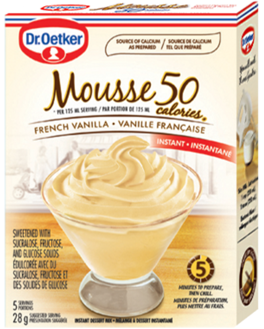 Dr. Oetker 50-Calorie French Vanilla Mousse