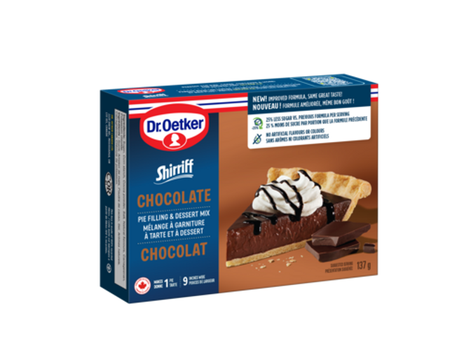 Dr. Oetker Mélange à garniture à tarte et à dessert, Chocolat