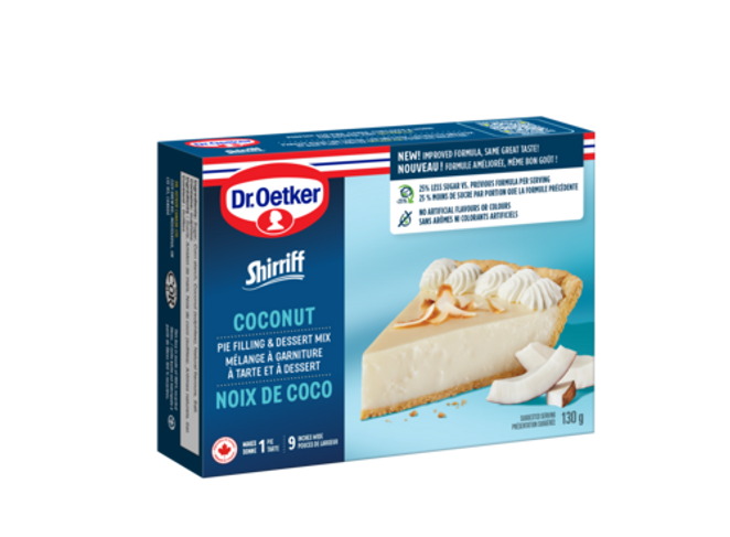 Dr. Oetker Coconut Pie Filling & Dessert Mix