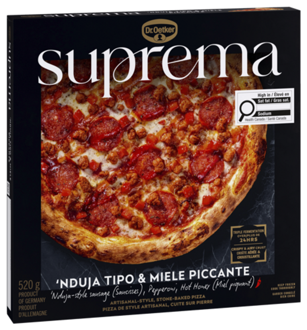 Dr. Oetker Suprema Nduja Tippo & Miele Piccante