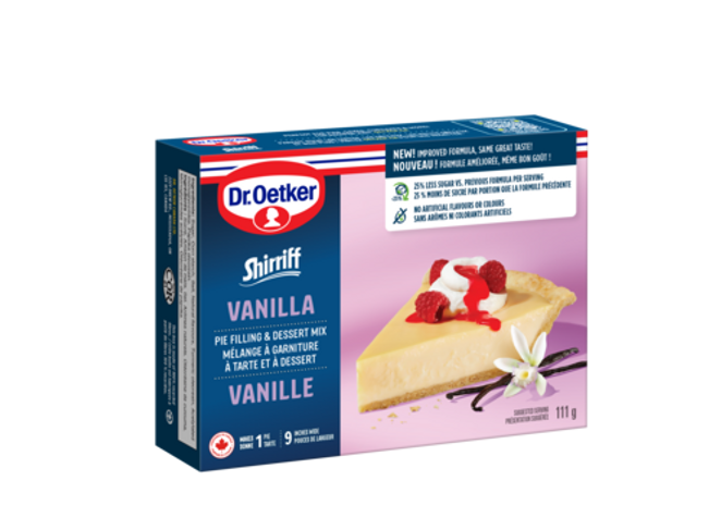 Dr. Oetker Vanilla Pie Filling & Dessert Mix