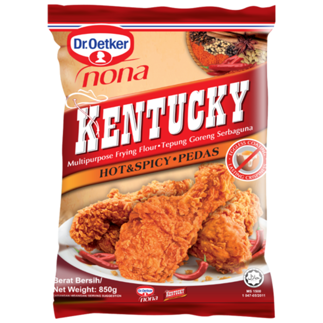 Dr. Oetker Kentucky Flour Hot & Spicy 850g