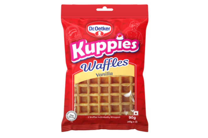 Dr. Oetker Kuppies Waffles Vanilla
