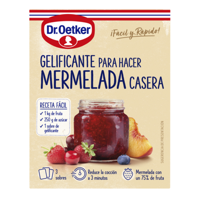 Dr. Oetker Gelificante para mermelada casera