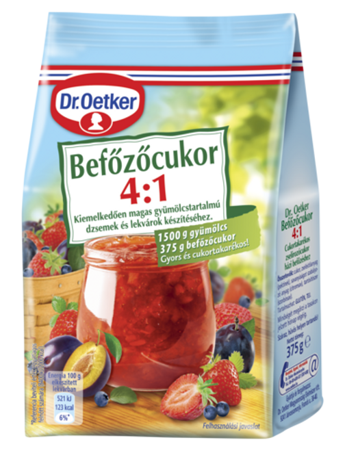 Dr. Oetker Befőzőcukor 4:1