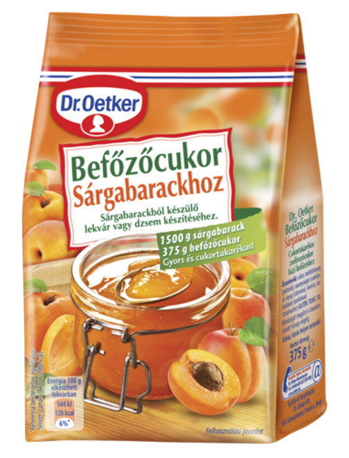Dr. Oetker Befőzőcukor Sárgabarackhoz