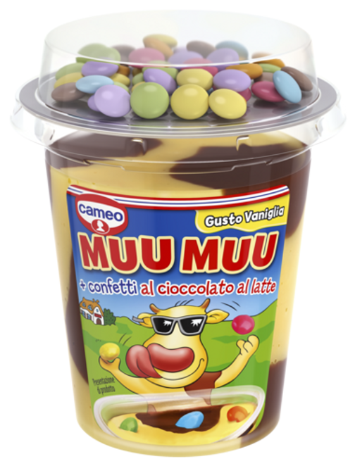 Dr. Oetker Muu Muu Vaniglia con confetti di cioccolato