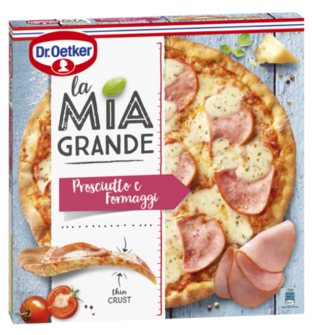 Dr. Oetker La Mia Grande Prosciutto e Formaggi 400 g